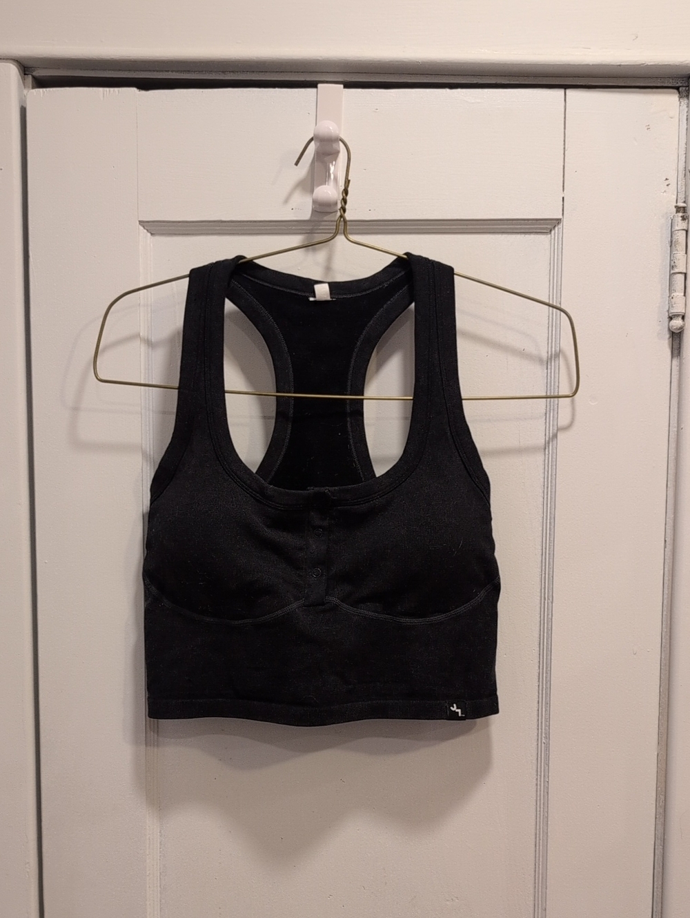 JoyLab Seamless Sports Bra With Front Snaps - Women Intimates